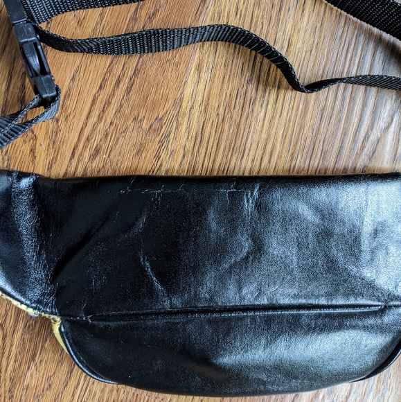 🐍LEE SANDS Vtg Genuine Snakeskin Fanny Pack🐍 - Picture 5 of 5